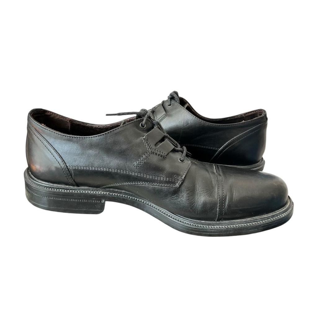 Cable & Co Oxford Dress Shoes Men’s‎ 11.5 Leather Lace-Up Cap Toe Business Black